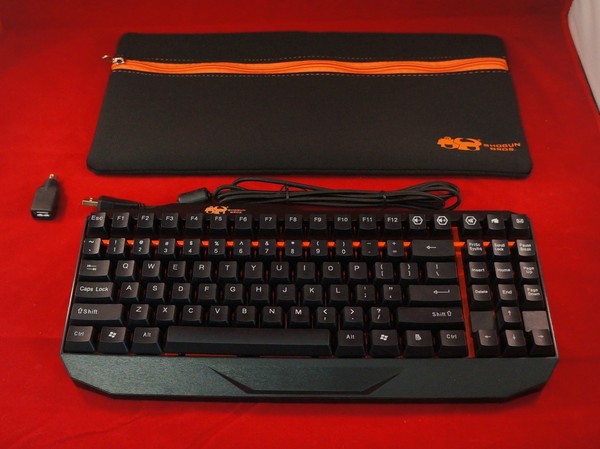 Shogun Bros. Crossblade gaming keyboard