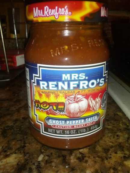 Mrs. Renfro's Ghost Chili Salsa
