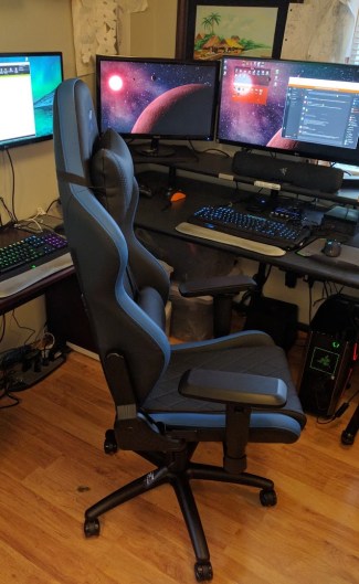 RapidX Ferrino Gaming Chair (Credit: Bryan Edge-Salois)
