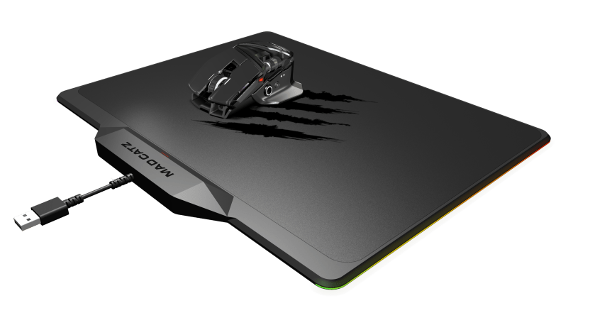 Mad Catz Rat Air gaming mouse and surface